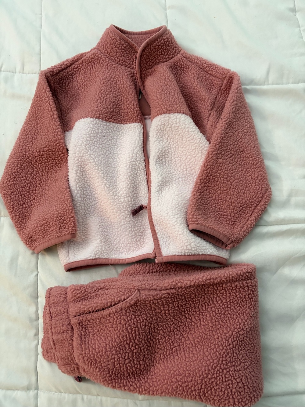 OshKosh B'gosh Plush Fleece Joggers - Rose